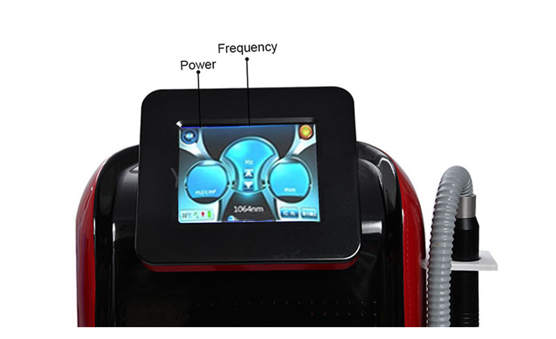 Skin Treatment Pico Laser Tattoo Removal Machine , 2000W Q Switch ND YAG Laser