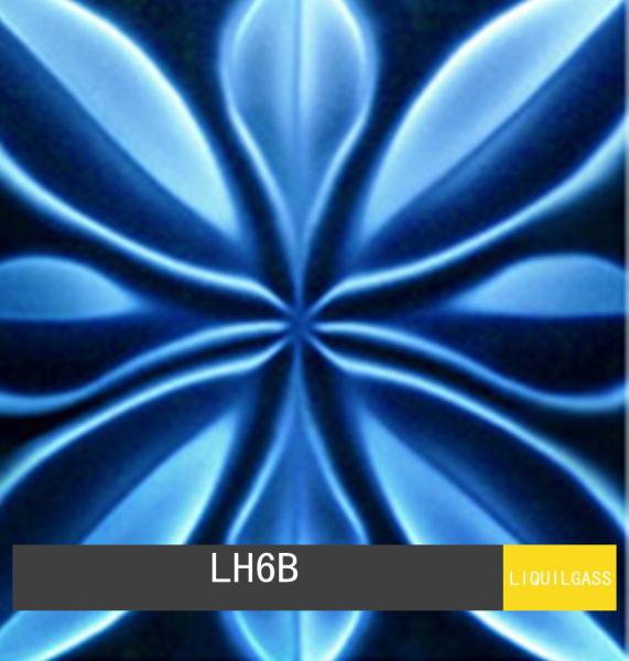 Liquiglass Double Laminated Glass 600X600MM Flat Shape