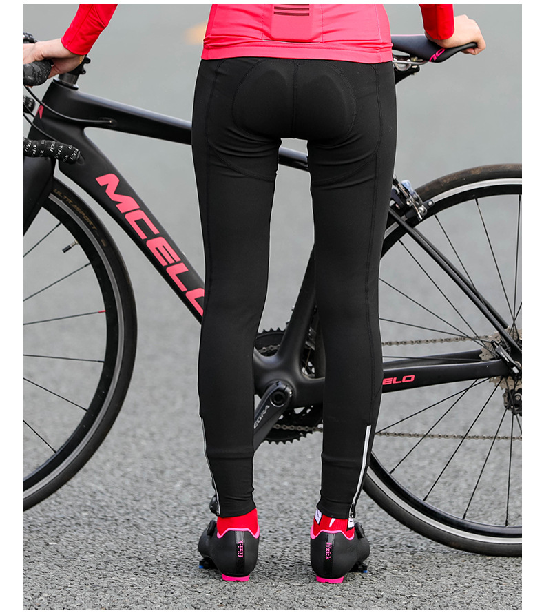 Cycling pants, women's solid color spring and summer trousers, mountain road bikes, cycling clothes, cycling trousers