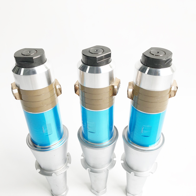 2000W high power airborne ultrasonic transducer for PP,PE,ABS,PVC,PC Material Plastic Welding machine