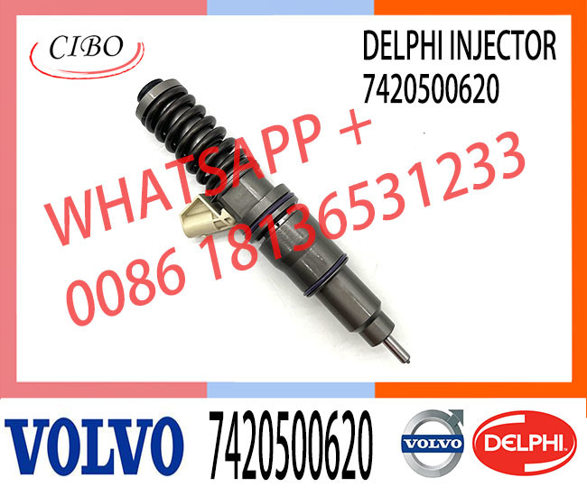 2 Pins Diesel Fuel Injector 7420500620 Fuel Injection Nozzle BEBE4C02001 BEBE4C14001 For VOL 9.0 LITRE TRUCK