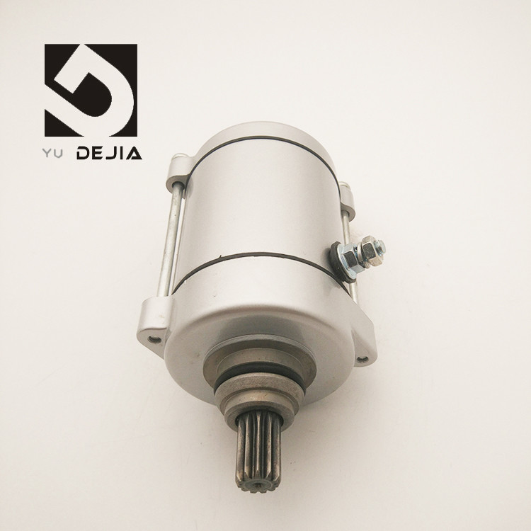 CG200 Motorcycle Electric Starter / Polished Motorcycle Engine Parts
