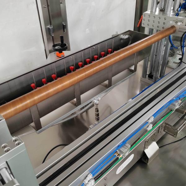 High Speed Bottle Washer Washing Machine Linear Structure and Pneumatic Lifting