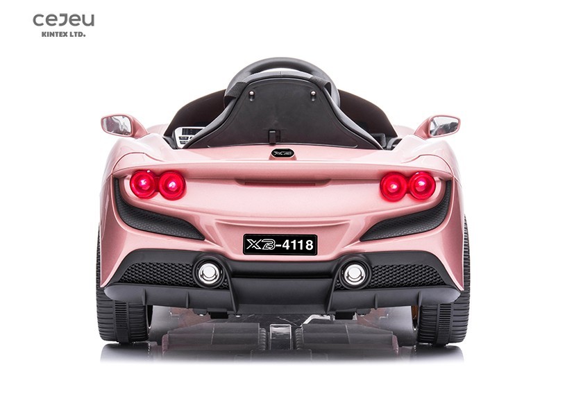 Kids Two Motors 6V4AH Electric Ride On Toy Car With Parallel Swing