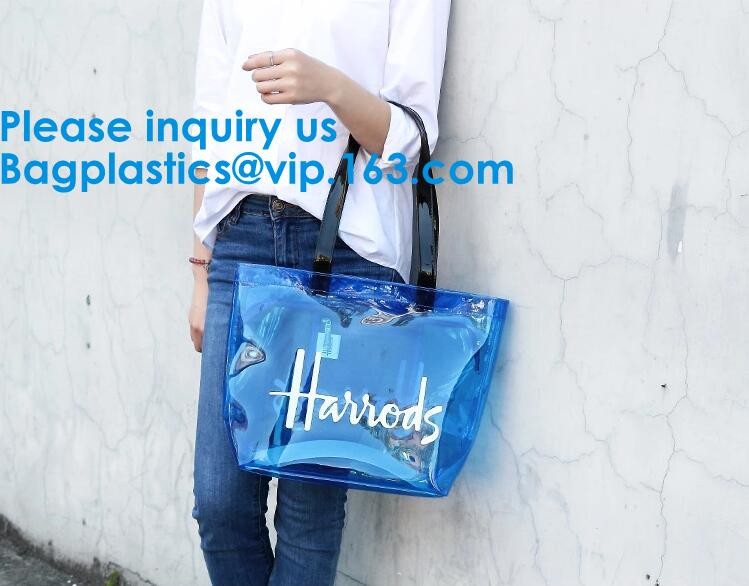 Clear Transparent Holographic Laser Hologram Handbag for Women Large Capacity Totes Ladies Fashion Colorful Shoulder Bag