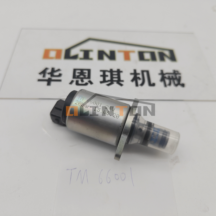 24V Excavator Proportional Pilot Solenoid Valve TM66001 Construction Machinery Parts