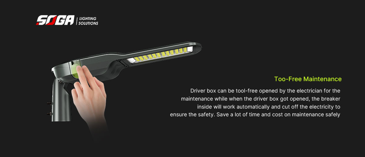 50w - 200w LED Waterproof Street Light AC100V - 240V European Style