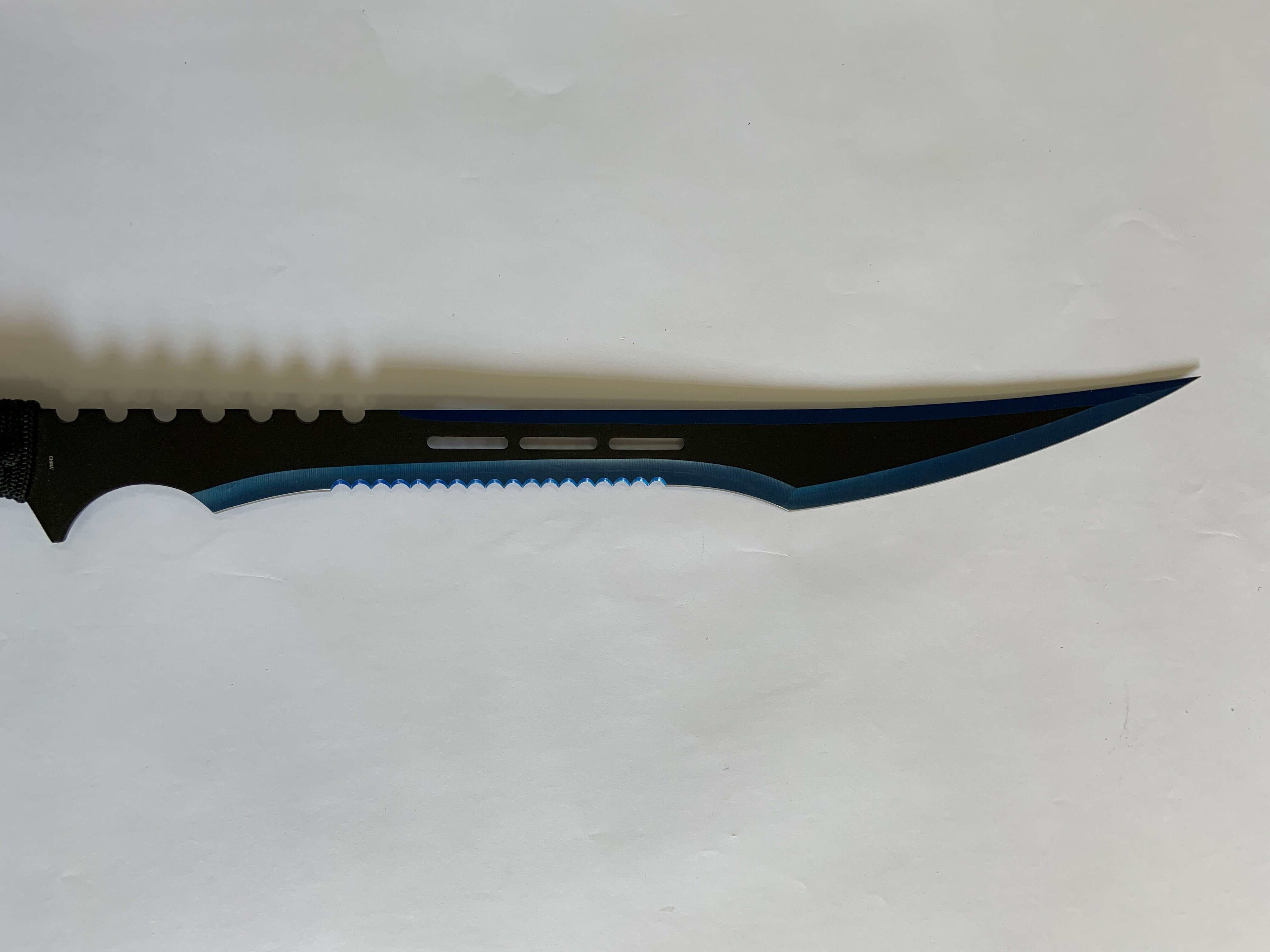ODM Dragon Teeth Stainless Steel Hunting Knives OEM Outdoor Machete