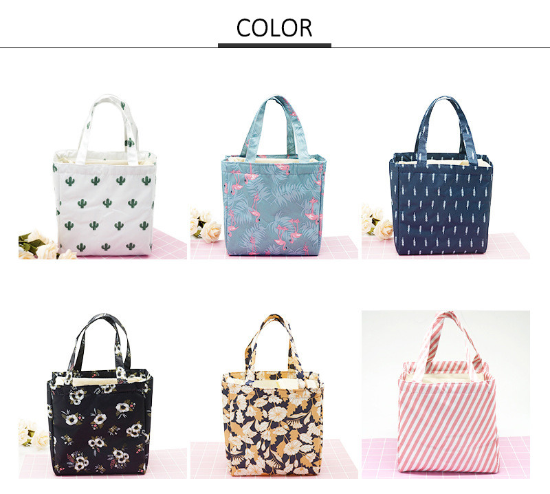 L20*D15cm Foldable Insulated Lunch Cooler Bags For Travel