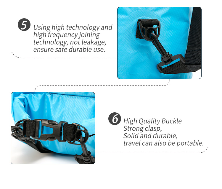 OEM Ultralight Roll Top Floating PVC Dry Bag 100% Waterproof