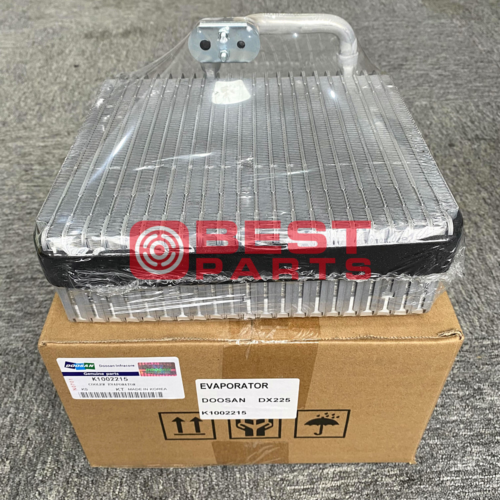 Diesel Engine Spare Parts Construction Machinery Excavator Evaporator K1002215 For Doosan DX140W DX180