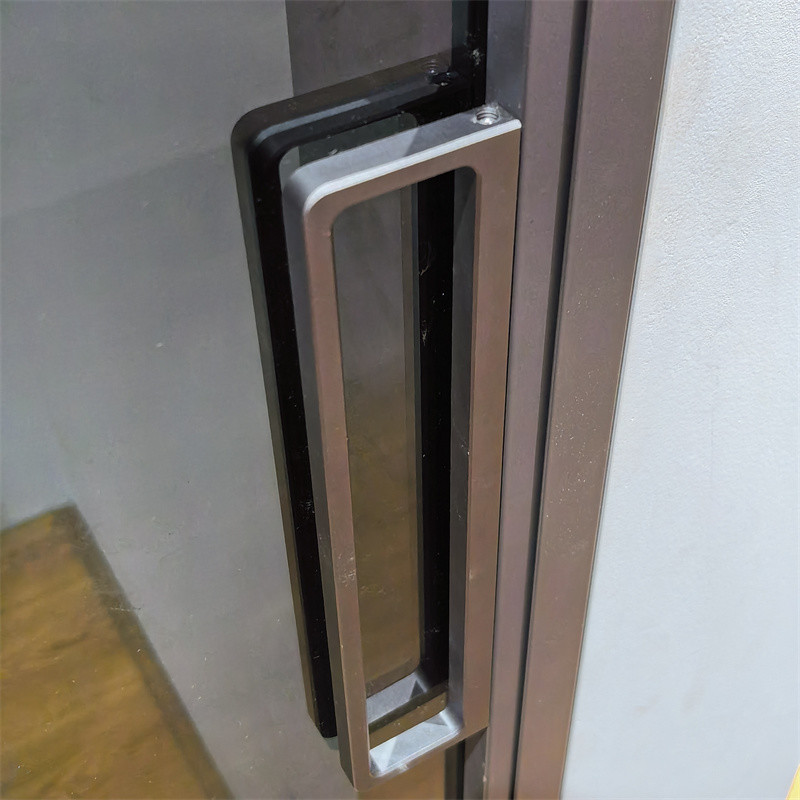 Simple Three-track Three-linkage Kitchen Sliding Door Balcony Partition Door Double-layer Tempered Glass Door