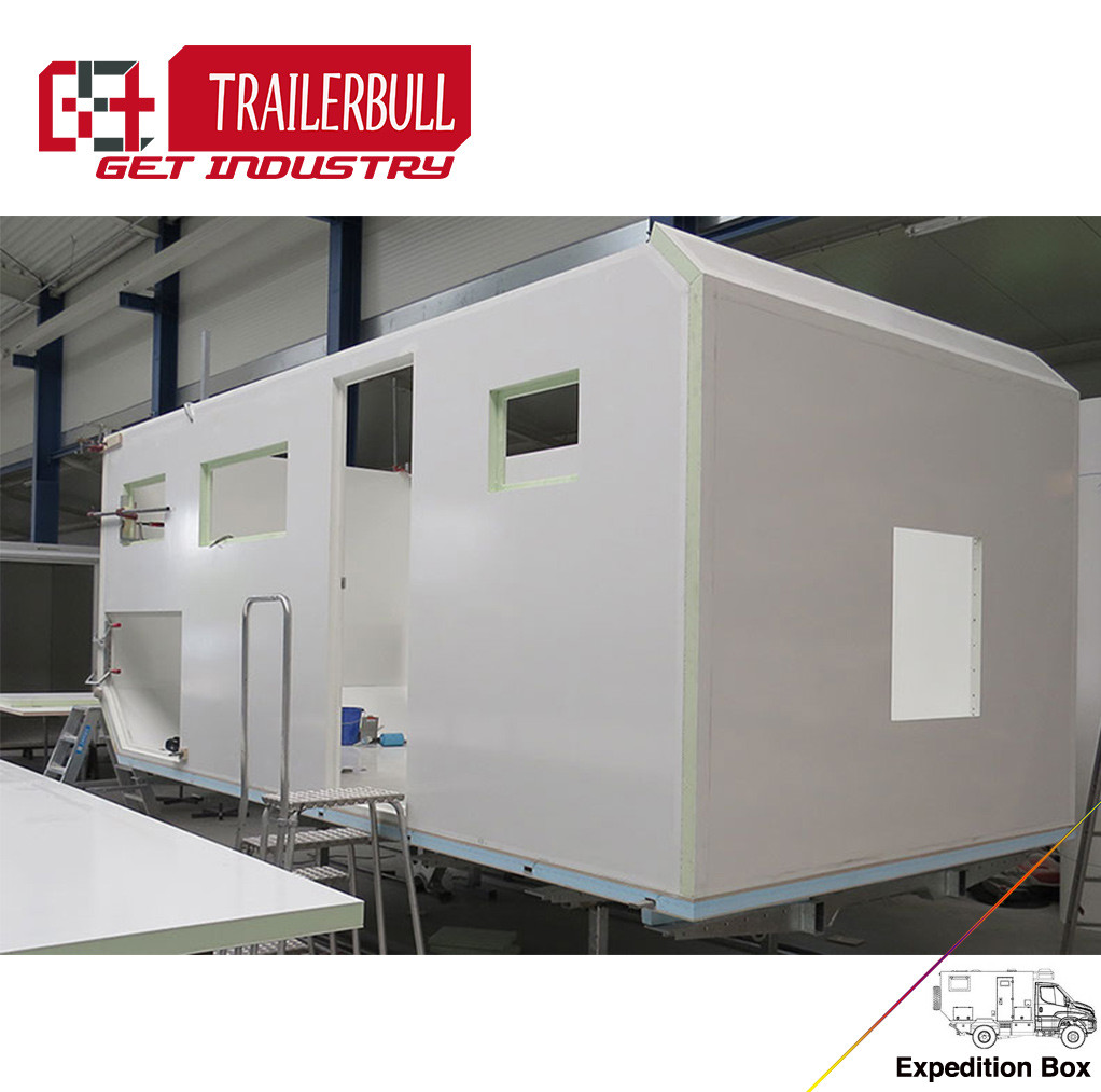 Alcove Side Wall 45mm Thick Expedition Truck Camper