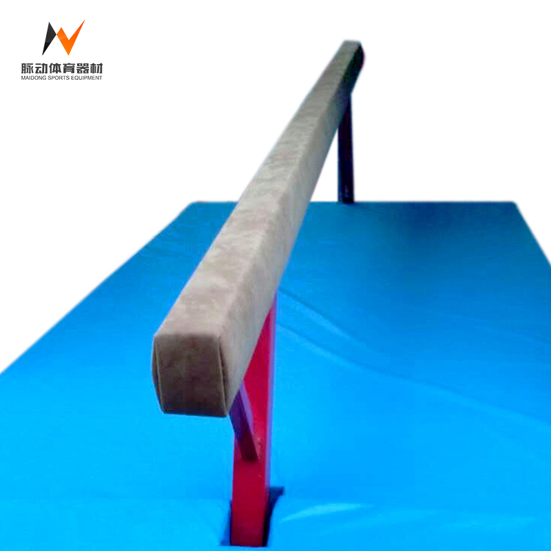 Customized Size Gymnastic Sport Equipment Balance Beam and Mat Set for Exercise Training