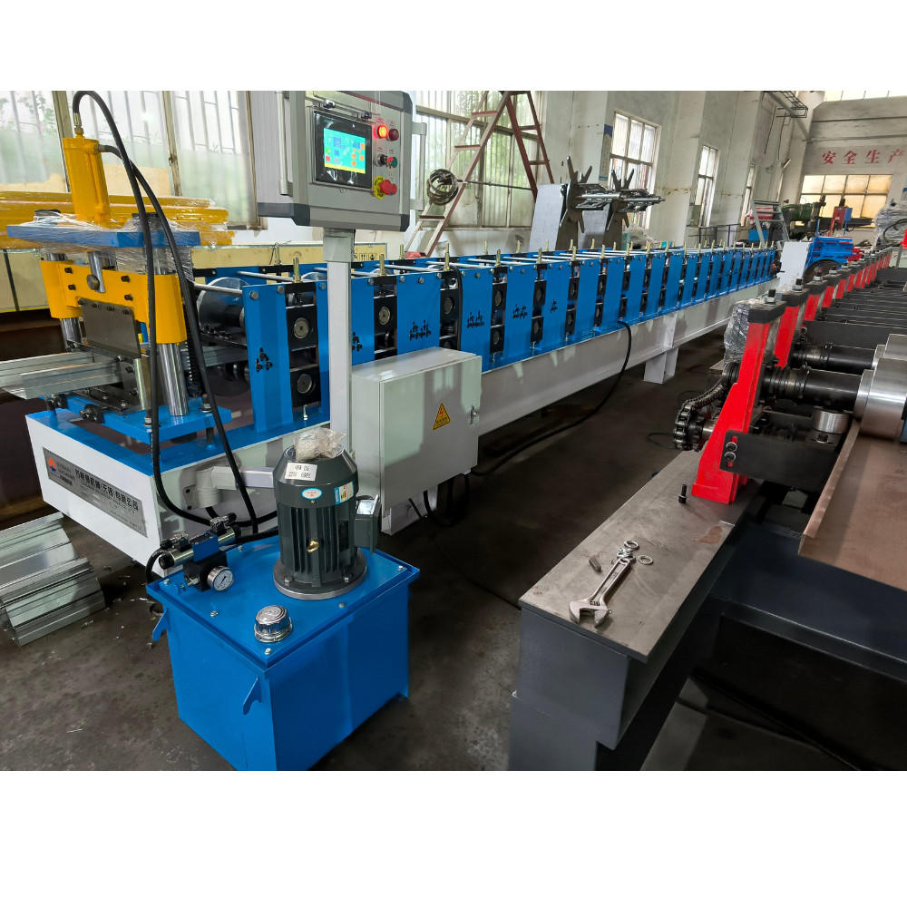 0.3-0.8mm Thickness Galvanized Steel Metal Roofing Machine Beam Standing Roll Forming Machine