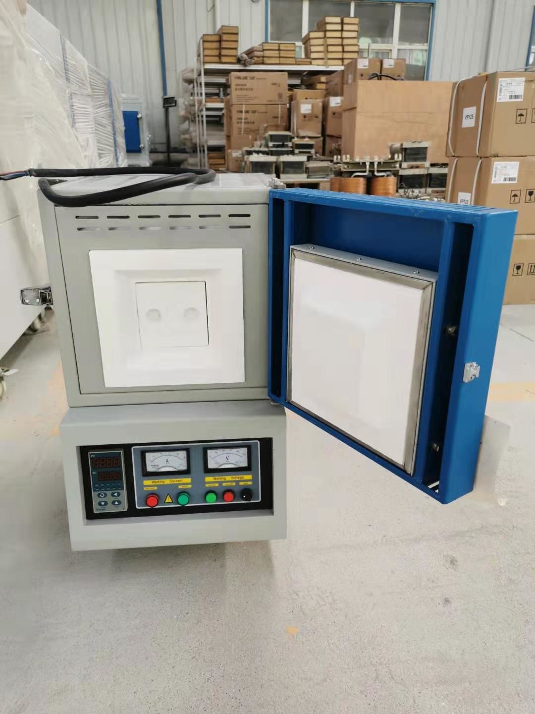 MoSi2 High Temperature Muffle Furnace For Student Research CE Certified Easy Operation