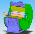 Water Treatment Roots Air Blower 450 Rpm To 600 Rpm For Extensive Applications