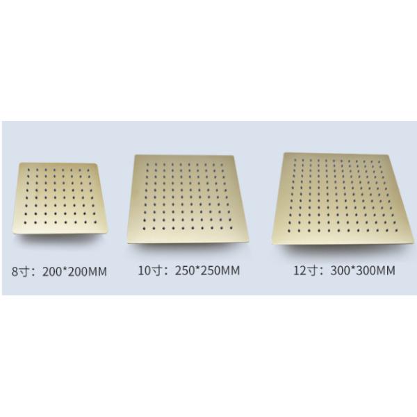 Brushed Gold Black Silver Embedded OEM Concealed Basin Mixer