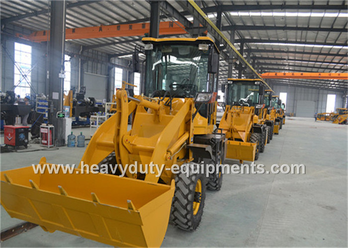24kw Diesel Engine T915L Mini Front End Loader 800Kgs Rated Load 2800Mm Dumping Height