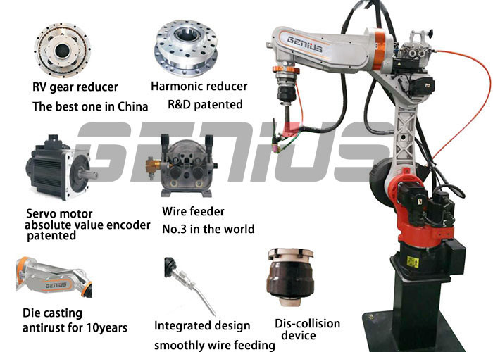 6 Axis Industrial Automatic Arc Welding Robot, Plasma Cutting Application