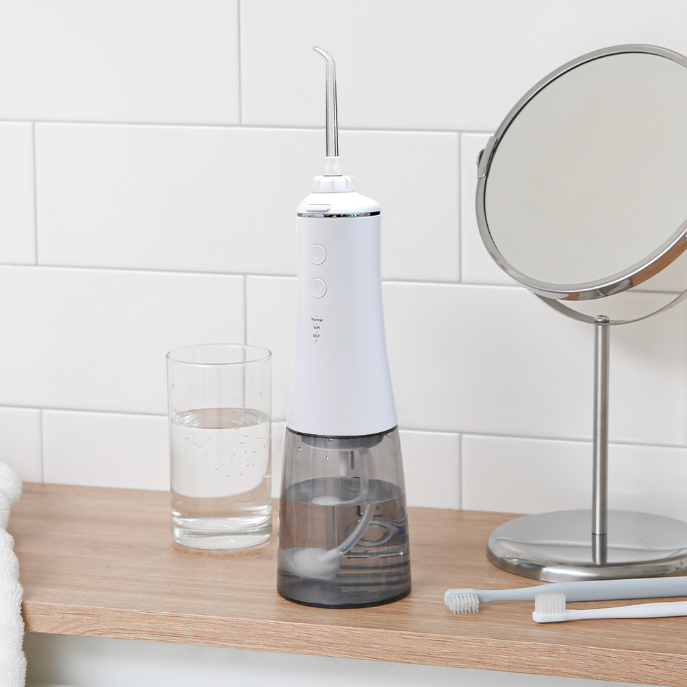 IPX7 Dental Oral Irrigator Cordless Water Flosser Rechargeable Battery Handheld