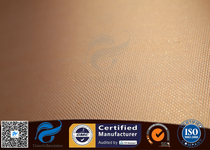 2 Pack 0.2mm Copper PTFE BBQ Non Stick Silicone Baking Mat Oven Liner