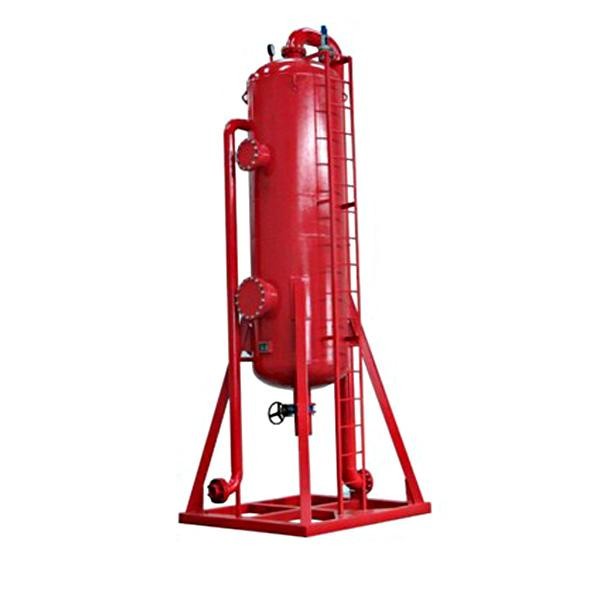 Solid Control Liquid Gas Separator With Adjustable Outrigger Height