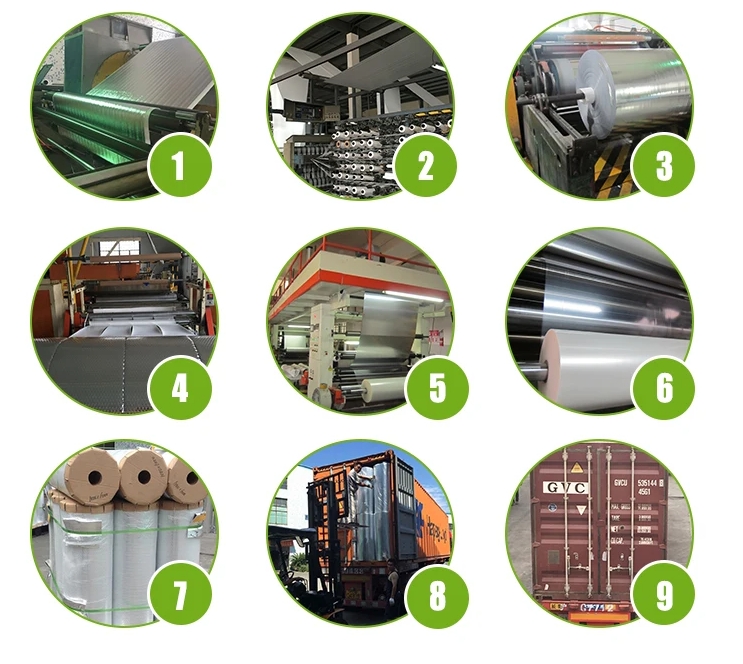 10-50 Micron Food Packaging BOPET Film with One or Two Side Corona Treatment