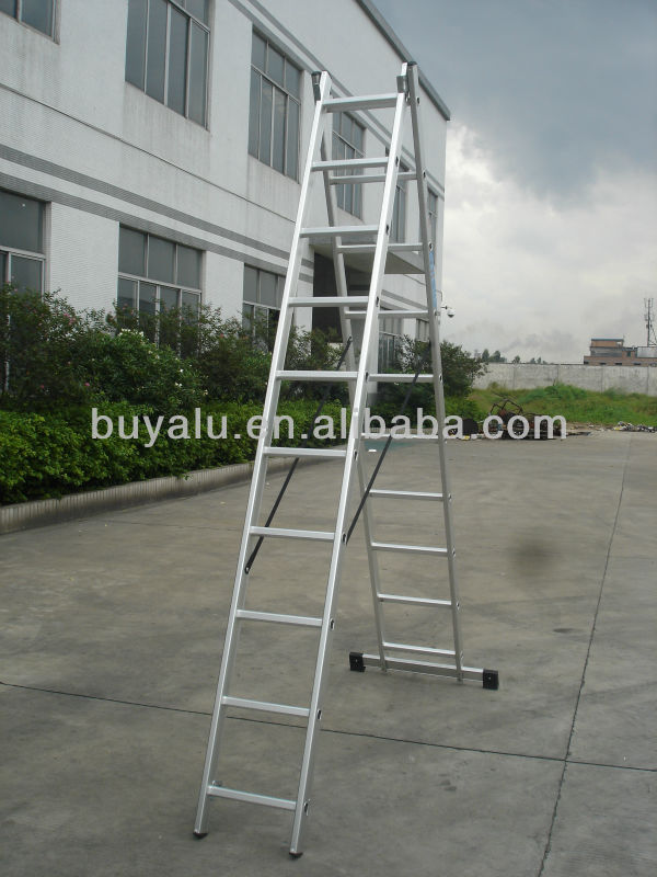 Extendable Aluminum Step Ladder Professional With Dual Purpose