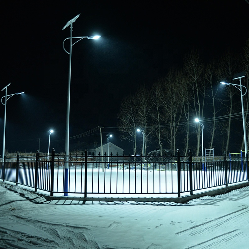 Outdoor solar LED light