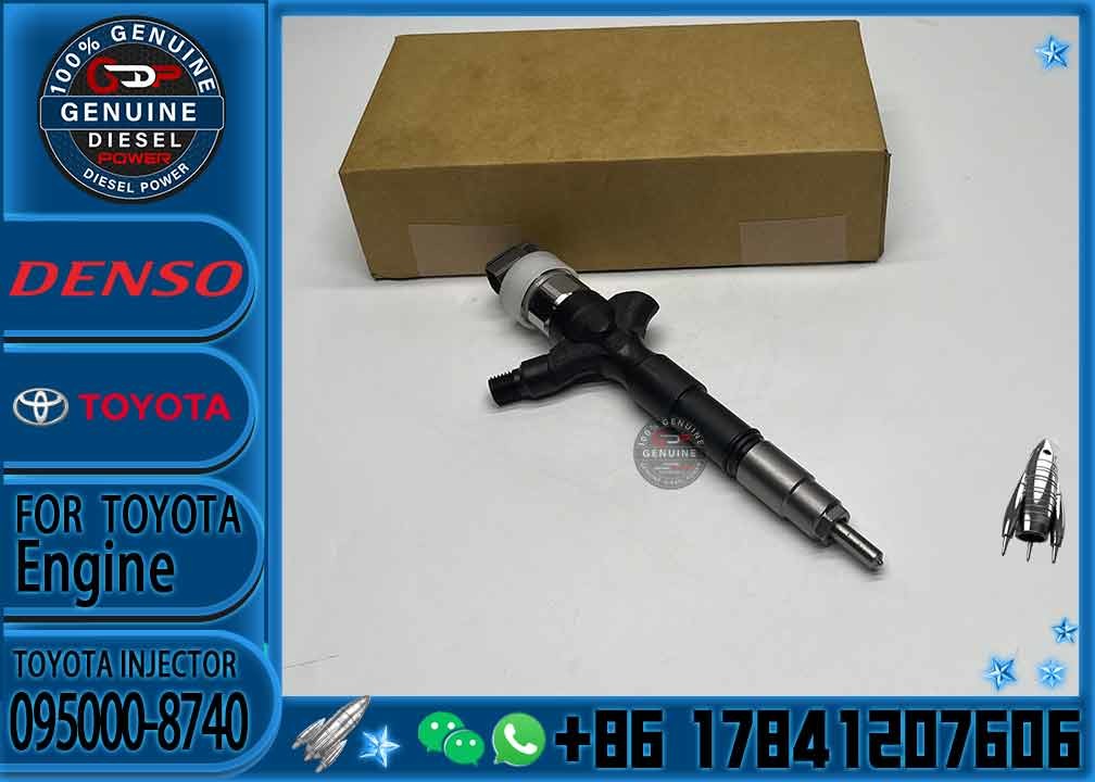 High Quality Common Rail Fuel Injector 095000-8740 095000-8530 23670-0L070 23670-09360 for Toyota Hilux 2KD-FTV Engine