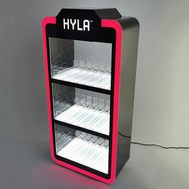 Counter Top Acrylic Vape Display Stand LED Display Stand For E Products