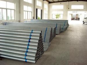 Buy cheap High Precision Welding Galvanized Steel Pipe Square / Rectangular / Round Shape product
