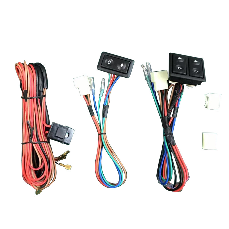 5 Pin 12V Power Window Switch Kit Door Window Switch