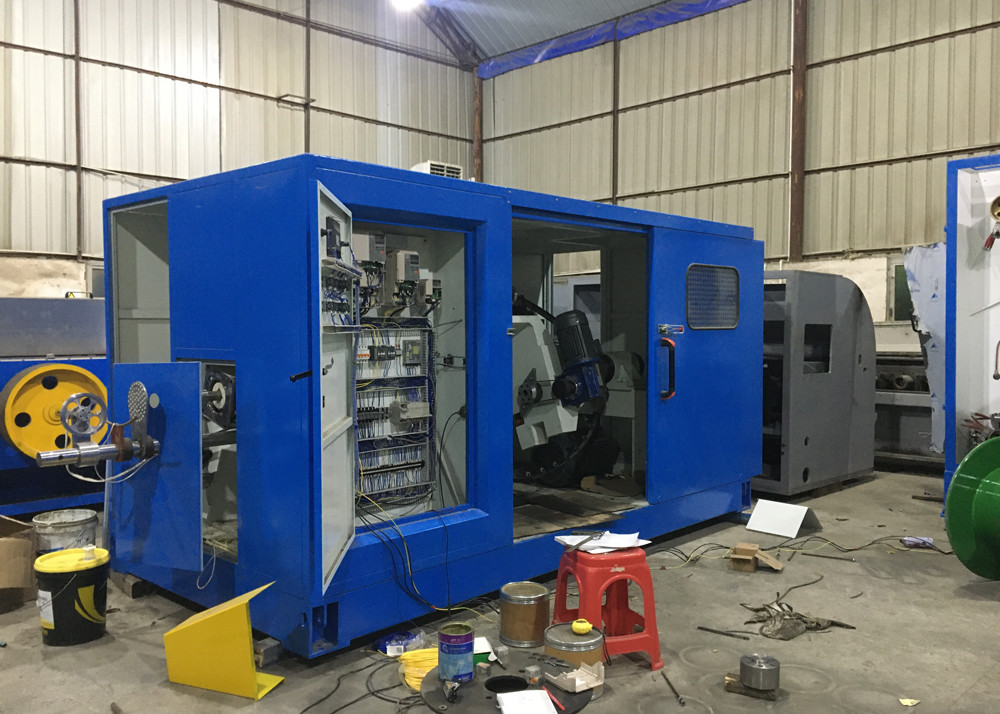Wire Cable Double Twisting Machine For Bunching Cored Wires And Copper Cables