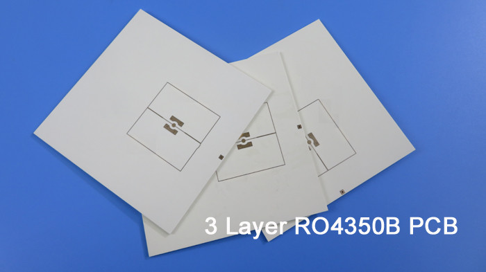 Multi Layer B Rogers 4350 3 Layer 1.88mm Immersion Gold PCB For Wireless Booster