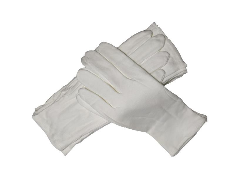 100% Cotton Fabric Gloves Anti Static Gloves Anti Static For Electronics Assembly