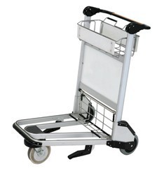 BSCI approved Brake Airport Luggage Trolley, Airport Trolley Airport Passenger Baggage Luggage Shopping Cart Trolley