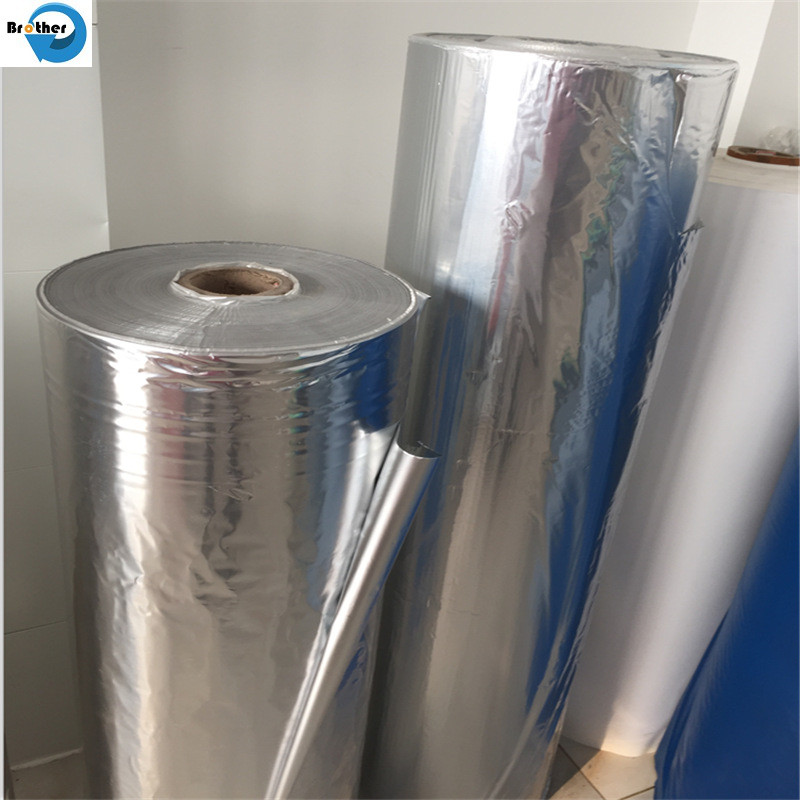 7um 8mic Metalized Pet Film and Aluminum Foil with PE Coating for EPE Foam Insulation Material