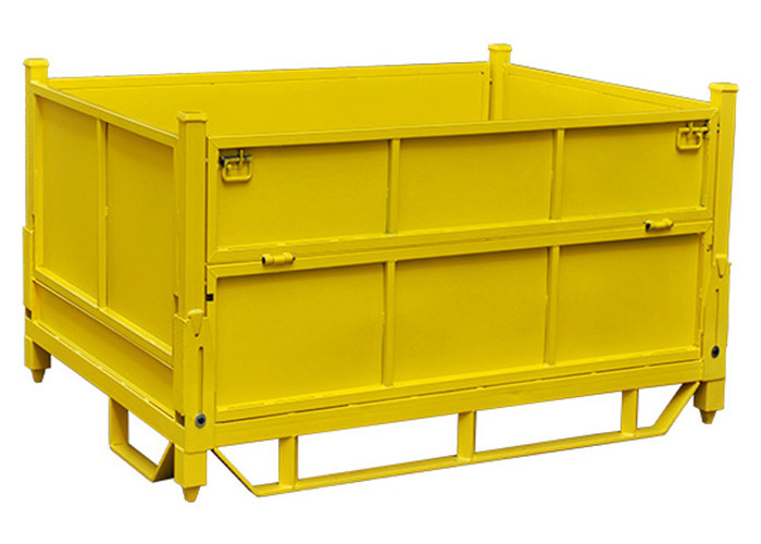 Anti Corrosion Lockable Metal Pallet Cage 2000kg