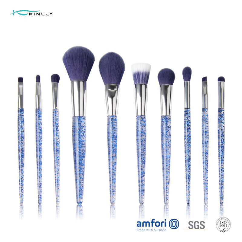 10pcs Makeup Brush Gift Set