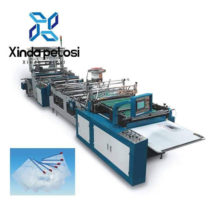 180pcs/Min Plastic Zipper Bag Making Machine 220V 50Hz Single Phase