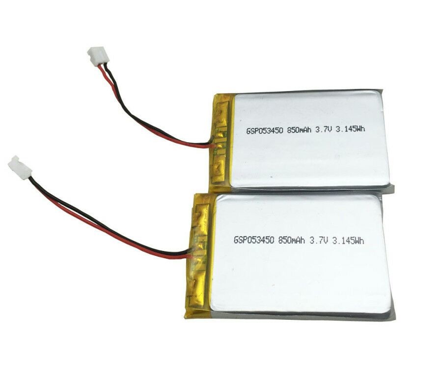 GSP053450 3.7V 850mAh Batteries Polymer Lithium Ion Batteries for GPS Tracker