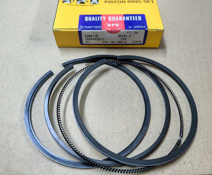Lightweight Durable Set Of 15 NPR Piston Rings 4D105 6D105 6137-31-2040 6137-31-2040 6137-31-2032