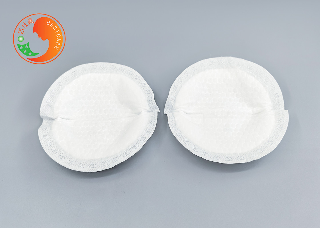 110mm Diameter Sticky Disposable Breast Pads Anti Spill Disposable Breast Milk Pads