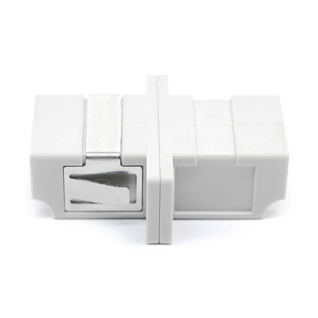 Loading Test ≥ 70 N and Insertion Loss 0.2dB Fiber Optic LC/PC Duplex Adapter with Flange