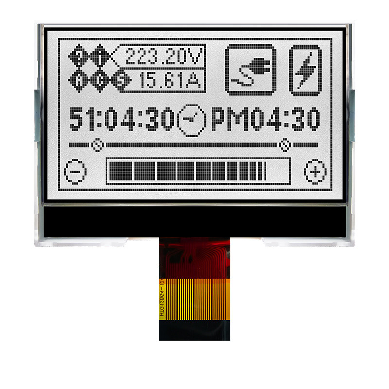 128x64 COG LCD Graphic Display Module ST7565R With Side White Backlight