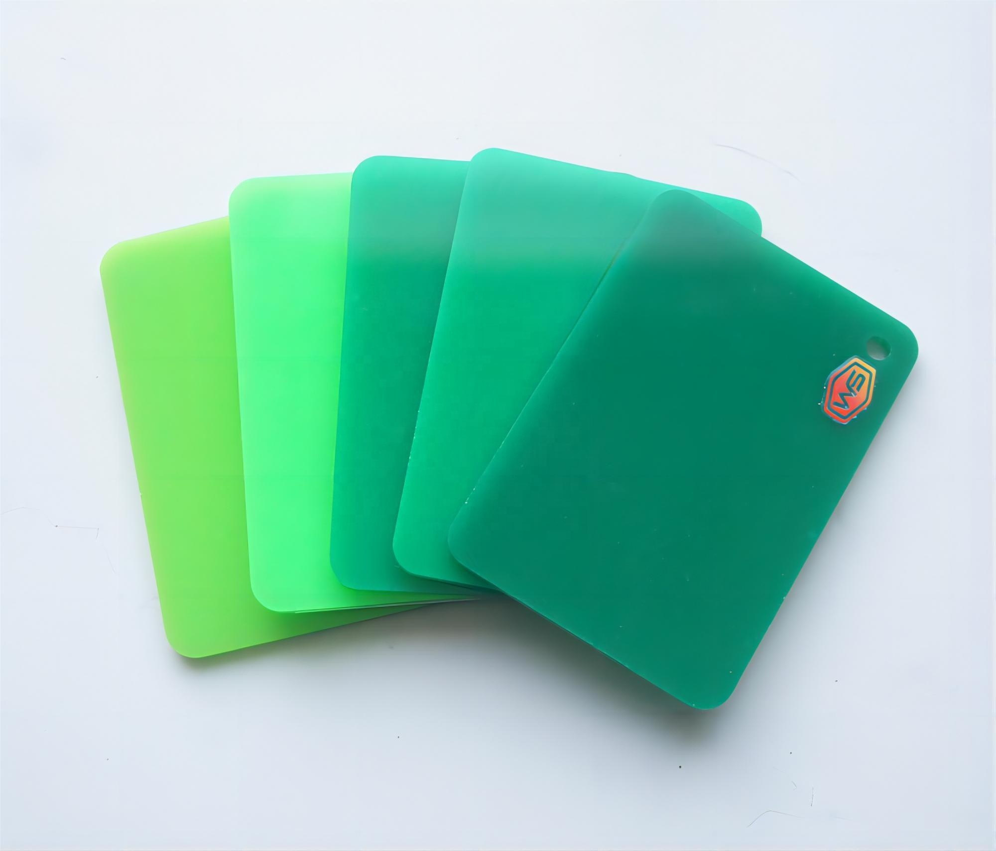 Scratch Resistant Colored Cast Acrylic Sheets Cast Forming For Different Customer Requirements