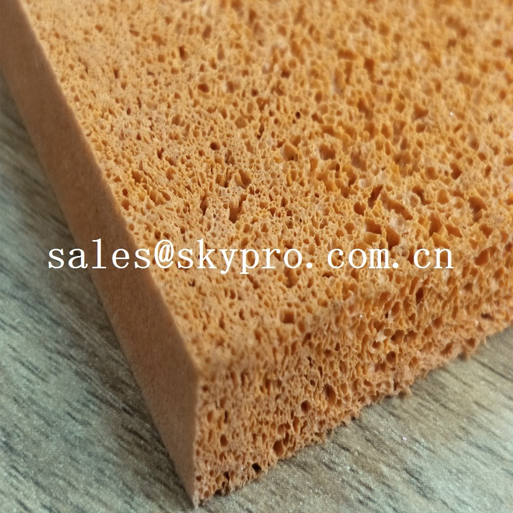 Low hardness silicone foam sponge / open cell silicone rubber sponge foam