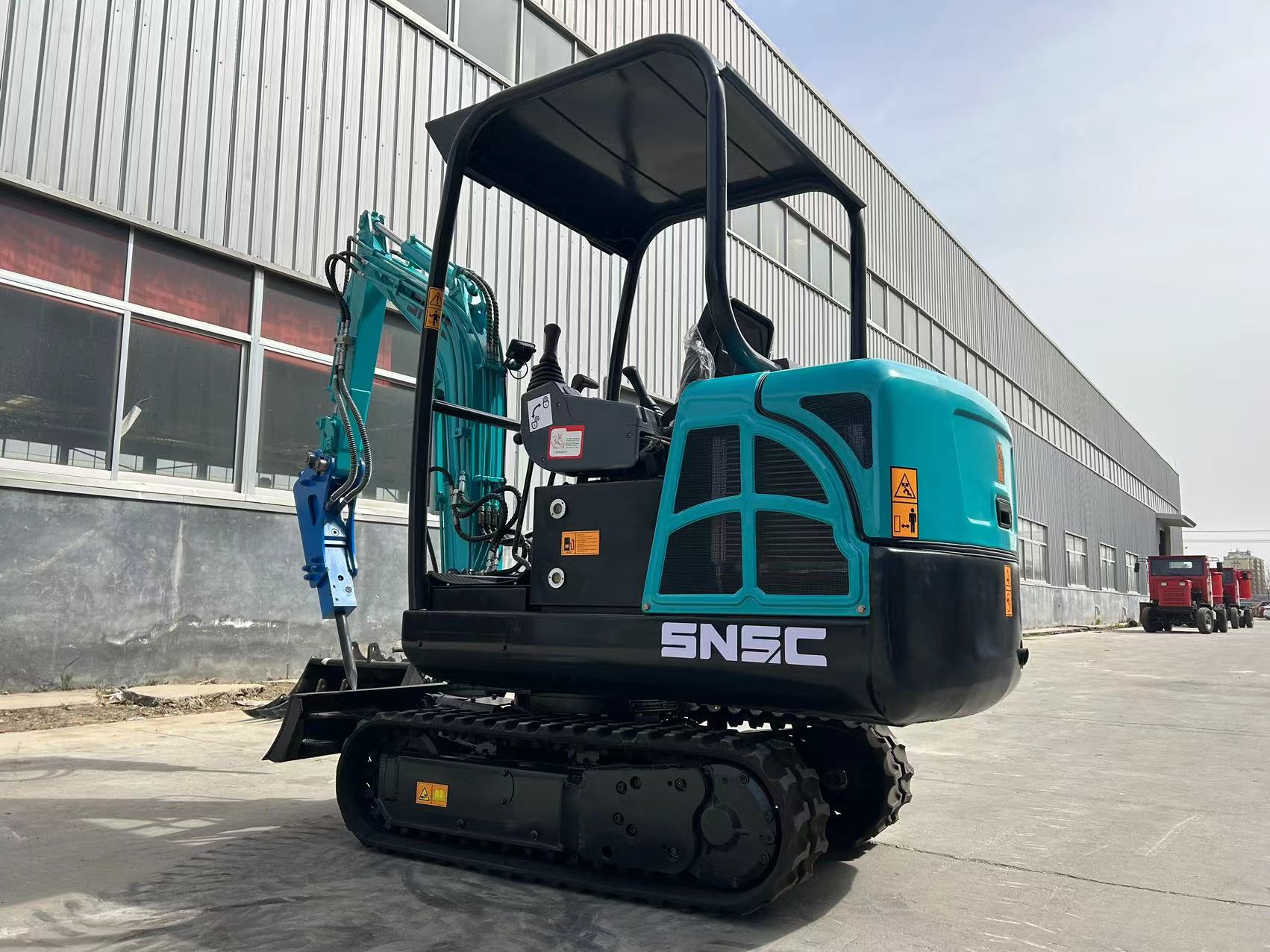 20kw Micro Small Mini Escavator Hydraulic Crawler Digger Excavator 1.7ton Operating Weight